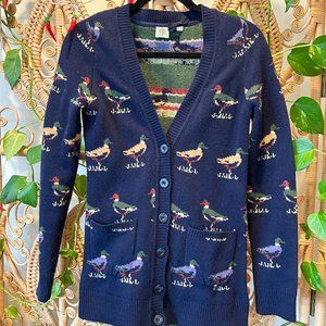 Anthropologie Mallard Cardigan Sweater Size Small